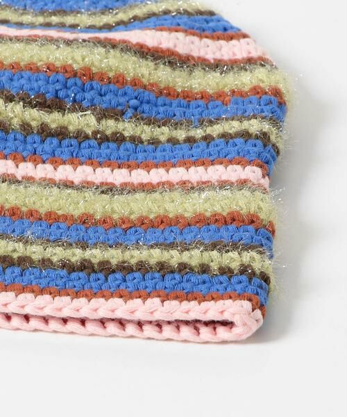 KBF / ケービーエフ ニットキャップ | マルチボーダーニットHAT | 詳細14