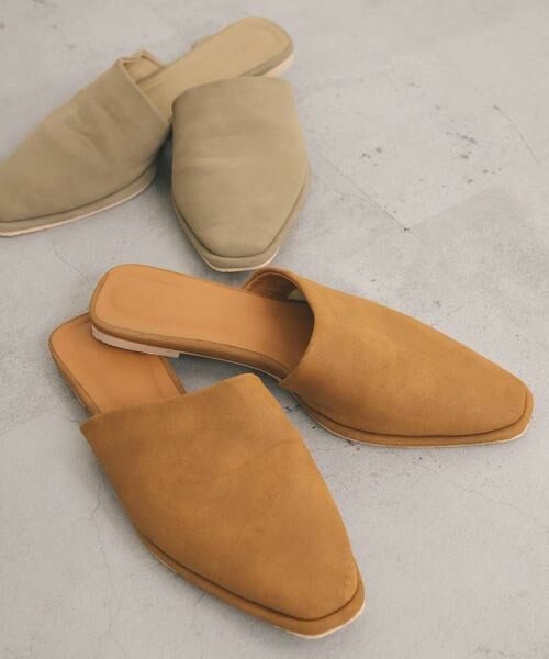 KBF / ケービーエフ シューズ | スエードライクフラットシューズ | 詳細8