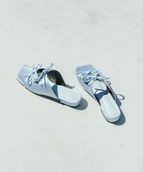 KBF / ケービーエフ サンダル | サテンリボンミュール | 詳細1