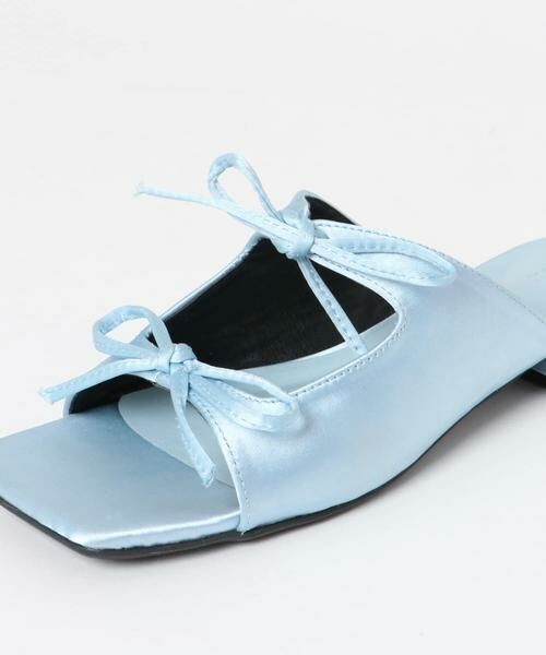 KBF / ケービーエフ サンダル | サテンリボンミュール | 詳細19