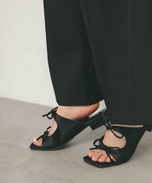 KBF / ケービーエフ サンダル | サテンリボンミュール | 詳細26