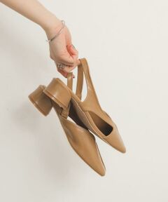 KBF / ケービーエフ パンプス | アシンメトリーストラップパンプス