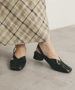 KBF / ケービーエフ パンプス | アシンメトリーストラップパンプス