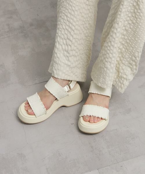 KBF / ケービーエフ サンダル | シャーリングベルトサンダル | 詳細2