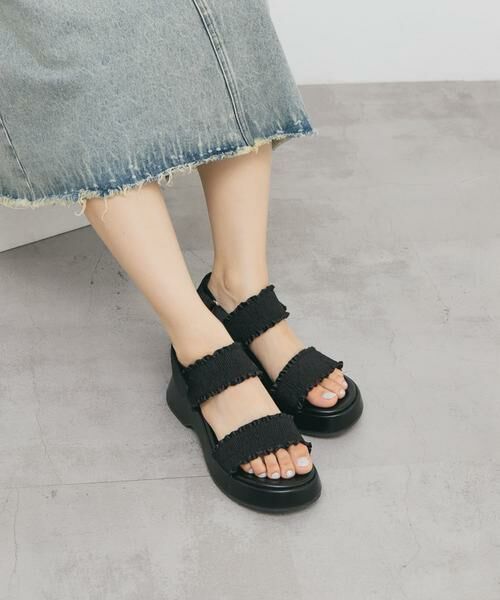 KBF / ケービーエフ サンダル | シャーリングベルトサンダル | 詳細7