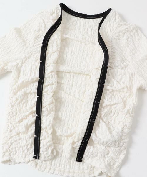 KBF / ケービーエフ Tシャツ | シャーリングホックトップス | 詳細7