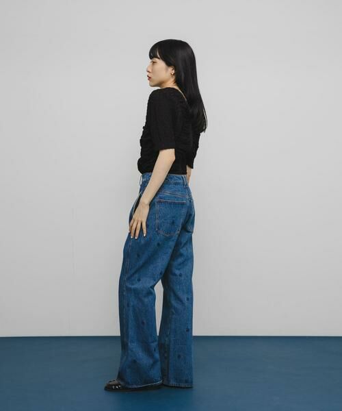 KBF / ケービーエフ Tシャツ | シャーリングホックトップス | 詳細16