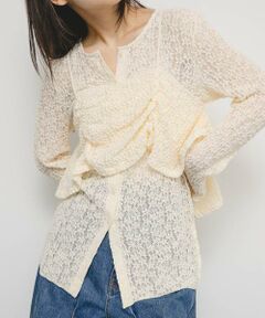 KBF / ケービーエフ Tシャツ | ビスチェSETレーストップス