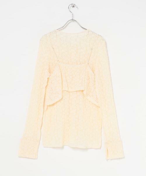 KBF / ケービーエフ Tシャツ | ビスチェSETレーストップス | 詳細10