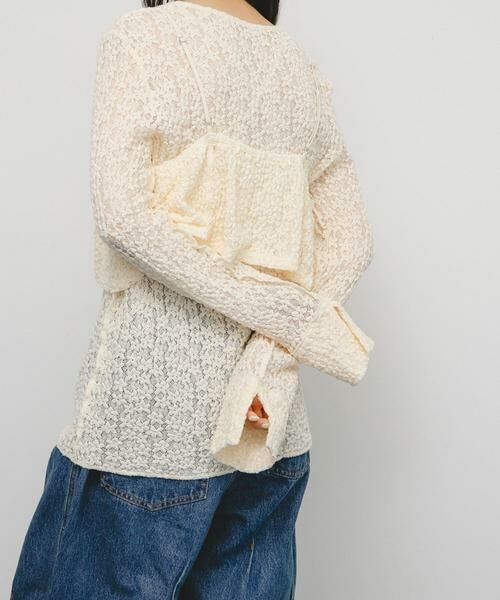 KBF / ケービーエフ Tシャツ | ビスチェSETレーストップス | 詳細5