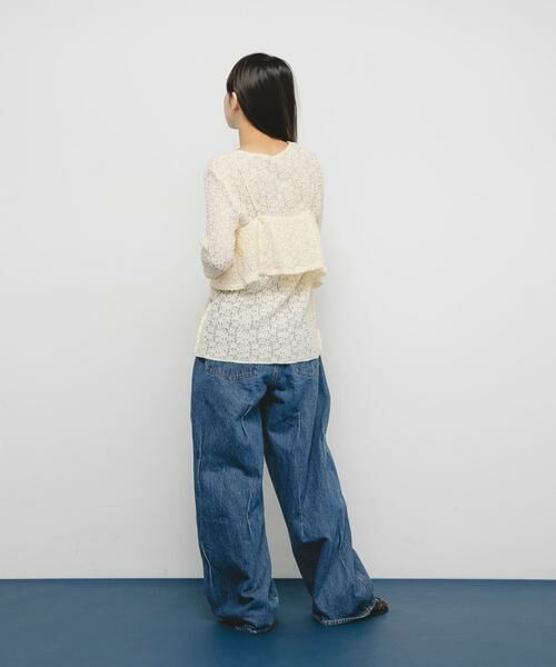 KBF / ケービーエフ Tシャツ | ビスチェSETレーストップス | 詳細7