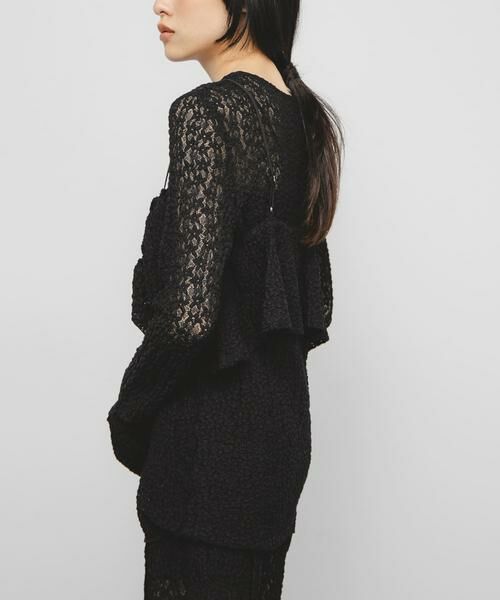 KBF / ケービーエフ Tシャツ | ビスチェSETレーストップス | 詳細18