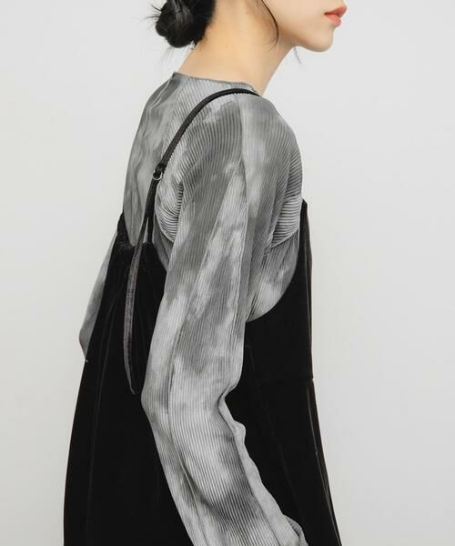 KBF / ケービーエフ Tシャツ | マーブルメローデザイントップス | 詳細24