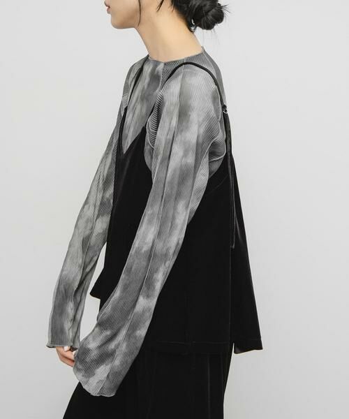 KBF / ケービーエフ Tシャツ | マーブルメローデザイントップス | 詳細26