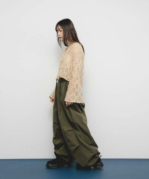 KBF / ケービーエフ カーディガン・ボレロ | フェザーメッシュカーディガン | 詳細27