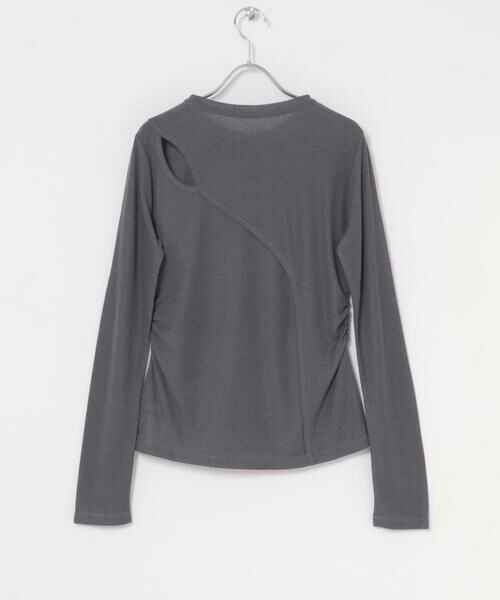 KBF / ケービーエフ Tシャツ | シアーリブデザインカットソー | 詳細17