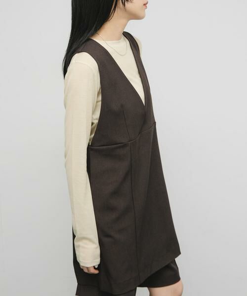 KBF / ケービーエフ Tシャツ | シアーリブデザインカットソー | 詳細22