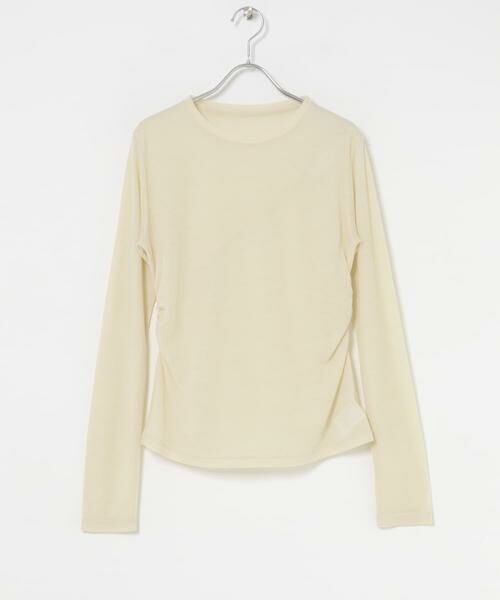 KBF / ケービーエフ Tシャツ | シアーリブデザインカットソー | 詳細27