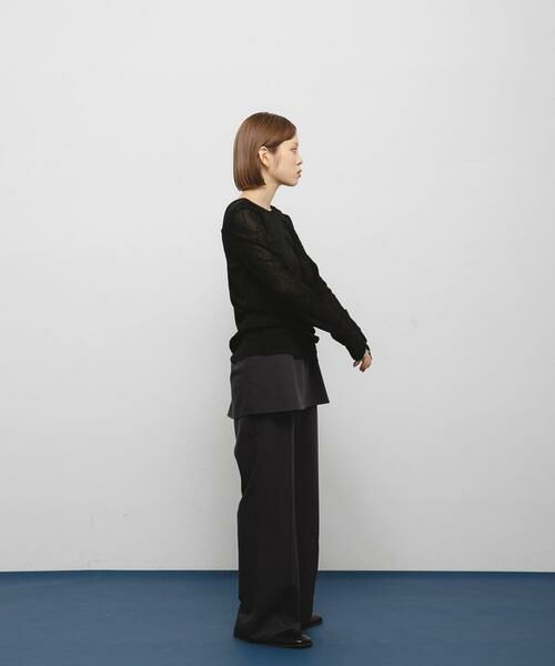 KBF / ケービーエフ Tシャツ | フロッキーウェーブカットソー | 詳細6