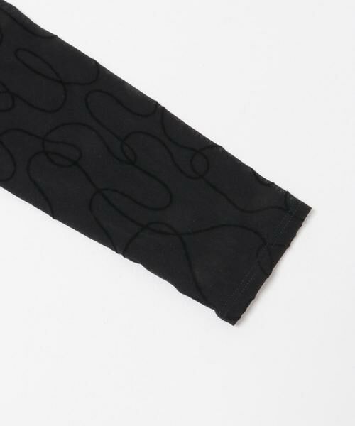 KBF / ケービーエフ Tシャツ | フロッキーウェーブカットソー | 詳細8