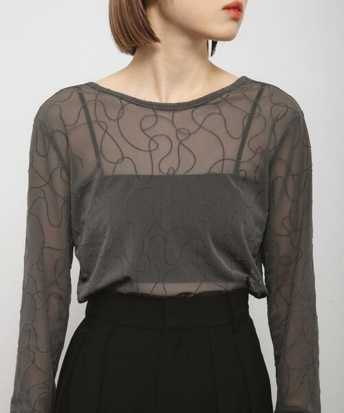 KBF / ケービーエフ Tシャツ | フロッキーウェーブカットソー | 詳細9