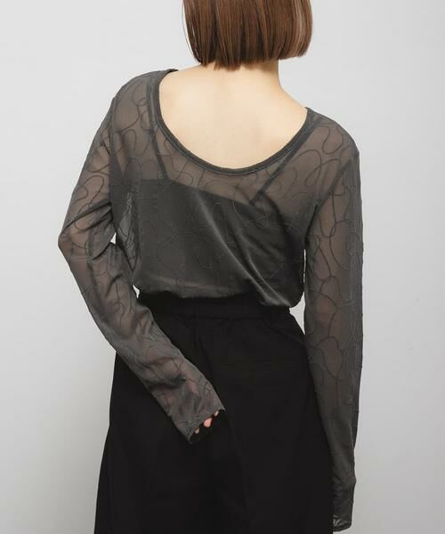 KBF / ケービーエフ Tシャツ | フロッキーウェーブカットソー | 詳細11