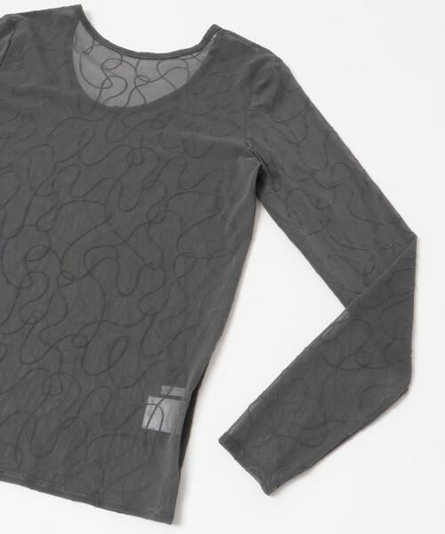 KBF / ケービーエフ Tシャツ | フロッキーウェーブカットソー | 詳細17