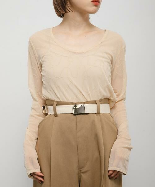 KBF / ケービーエフ Tシャツ | フロッキーウェーブカットソー | 詳細22