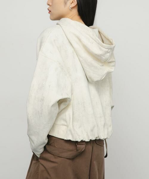 KBF / ケービーエフ パーカー | フロントZIPショートフーディー | 詳細1