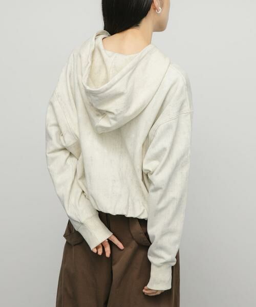 KBF / ケービーエフ パーカー | フロントZIPショートフーディー | 詳細2