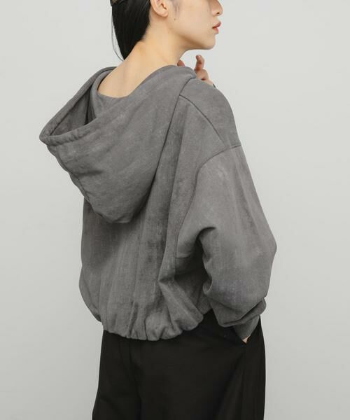 KBF / ケービーエフ パーカー | フロントZIPショートフーディー | 詳細13