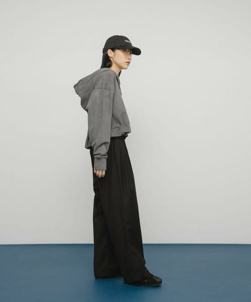 KBF / ケービーエフ パーカー | フロントZIPショートフーディー | 詳細15