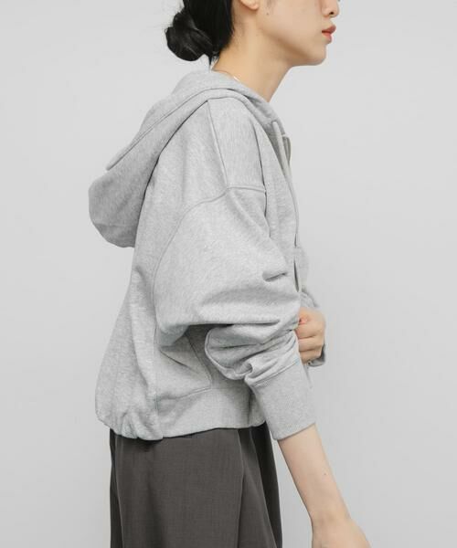 KBF / ケービーエフ パーカー | フロントZIPショートフーディー | 詳細23