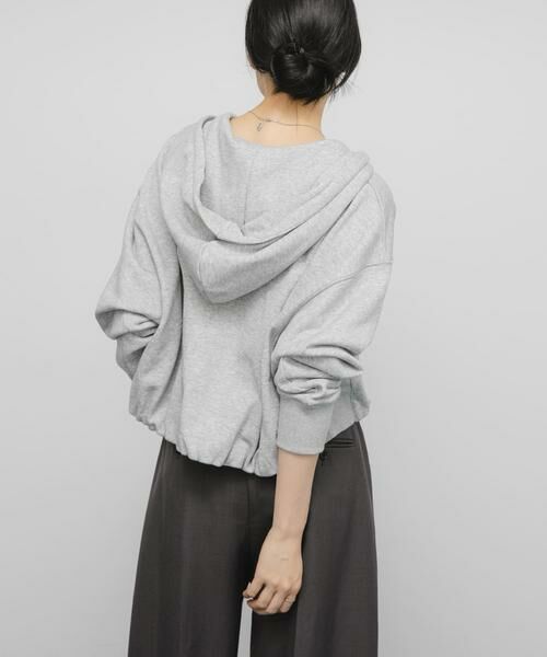 KBF / ケービーエフ パーカー | フロントZIPショートフーディー | 詳細24