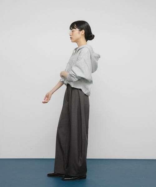 KBF / ケービーエフ パーカー | フロントZIPショートフーディー | 詳細27