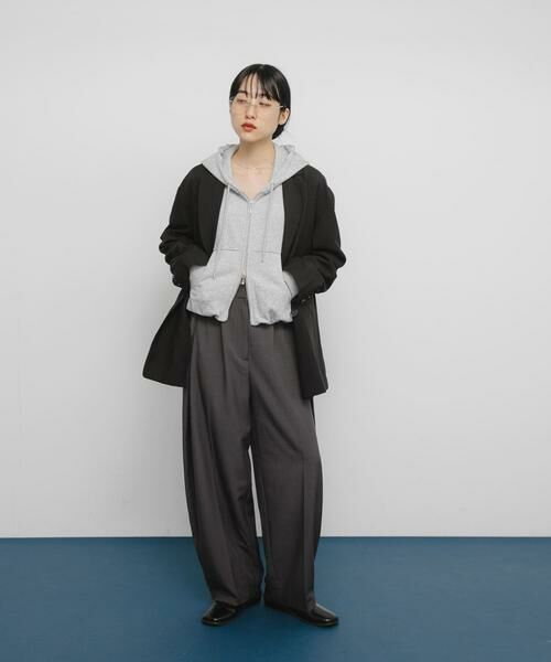 KBF / ケービーエフ パーカー | フロントZIPショートフーディー | 詳細29