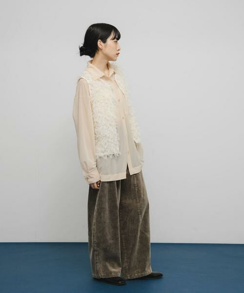 KBF / ケービーエフ ベスト | チュールフリンジトップス | 詳細6