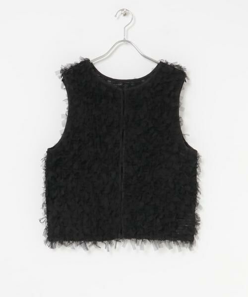 KBF / ケービーエフ ベスト | チュールフリンジトップス | 詳細19