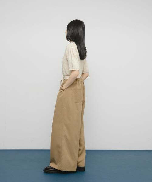 KBF / ケービーエフ ニット・セーター | ハーフスリーブクロップドニット | 詳細5