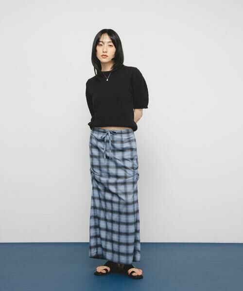 KBF / ケービーエフ ニット・セーター | ハーフスリーブクロップドニット | 詳細18