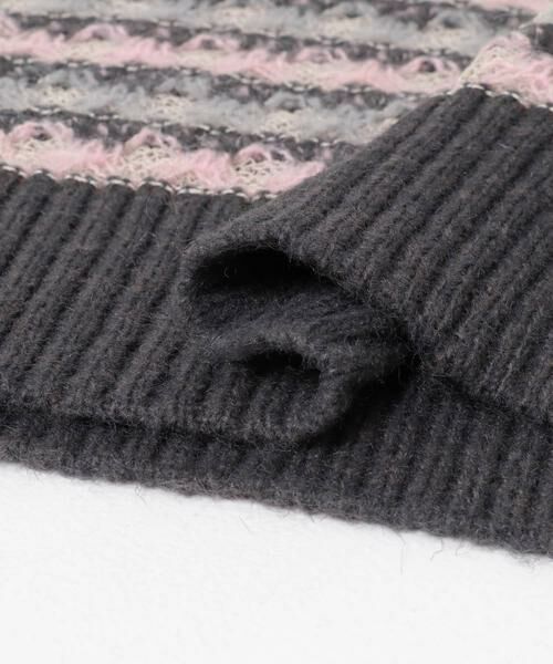 KBF / ケービーエフ ベスト | シアージャガードニットベスト | 詳細19
