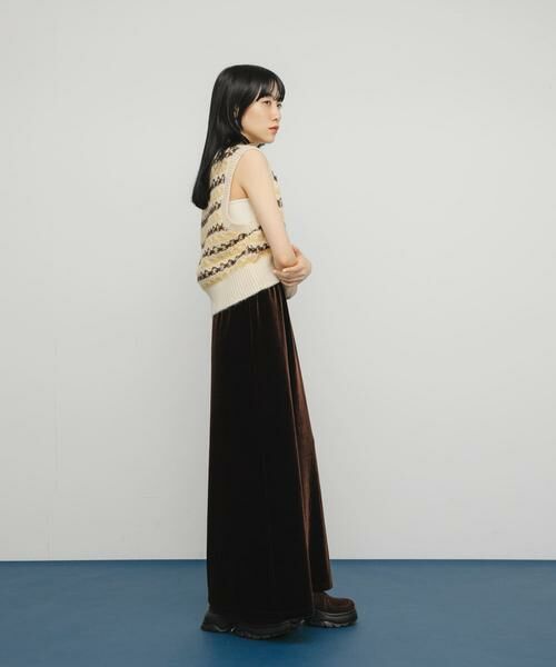 KBF / ケービーエフ ベスト | シアージャガードニットベスト | 詳細27