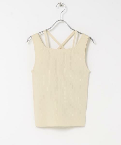 KBF / ケービーエフ タンクトップ | BACKクロスニットタンク | 詳細25