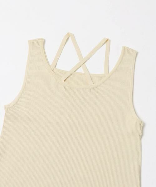 KBF / ケービーエフ タンクトップ | BACKクロスニットタンク | 詳細26