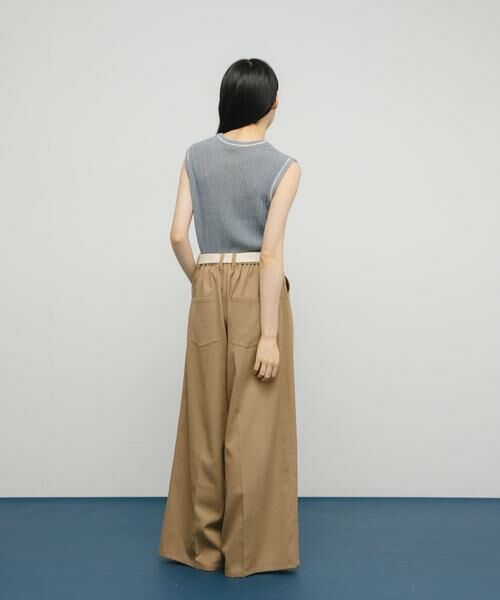 KBF / ケービーエフ ニット・セーター | スリーブレスリンクスニット | 詳細5