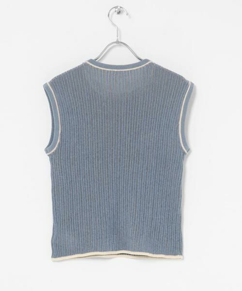 KBF / ケービーエフ ニット・セーター | スリーブレスリンクスニット | 詳細7
