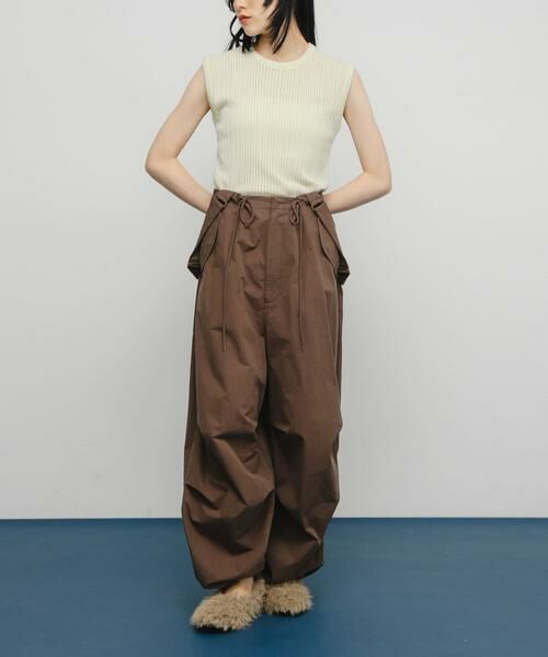 KBF / ケービーエフ ニット・セーター | スリーブレスリンクスニット | 詳細13