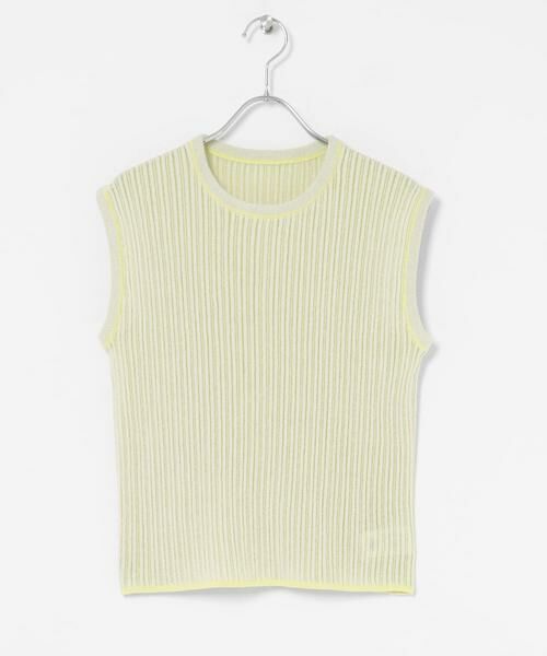 KBF / ケービーエフ ニット・セーター | スリーブレスリンクスニット | 詳細16