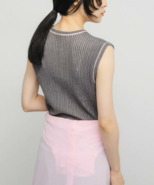 KBF / ケービーエフ ニット・セーター | スリーブレスリンクスニット | 詳細20