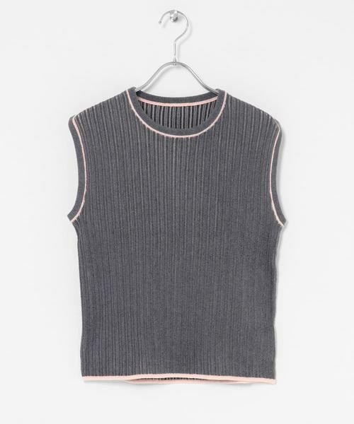 KBF / ケービーエフ ニット・セーター | スリーブレスリンクスニット | 詳細24